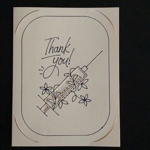 COPY - COPY - Healthcare thank you card